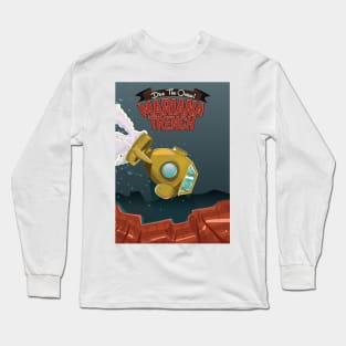 Dive the Ocean! Mariana Trench Submarine Long Sleeve T-Shirt